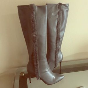 Donald Pliner with mink accent